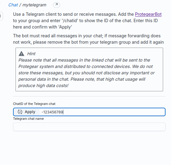Telegram Data
